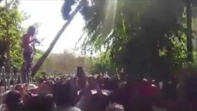 تشییع پیکر آقای‌بازیگر، جناب عزت‌الله انتظامی در تالار وحدت3