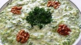 آشپزی آسان- - آموزش درست کردن ماست بُرانی اسفناج