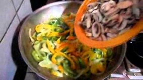 آشپزی آسان-تهیه پیتزای فاهیتا