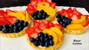 تهیه تارت میوه- دسر لذیذ