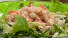 آشپزی آسان-سالاد میگو با سبزیجات