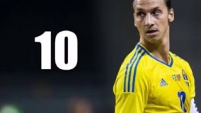 Zlatan Ibrahimovic Top 10 goals for Sweden.