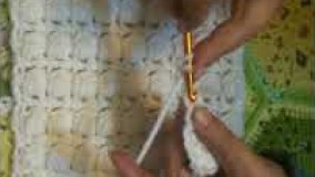 آموزش قلاب بافی-شال قلاب بافی بفارسی