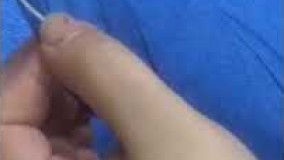 آموزش خیاطی-جا دکمه با قیطان