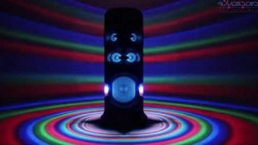 نورپردازی 360 درجه و حالت taiko در سیستم صوتی سونی مدل MHC-V81D