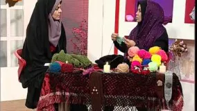 آموزش قلاب بافی-آموزش بافت شال سه گوش