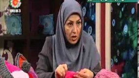 آموزش بافتنی-تکمیل پلیور و یک مدل پاپوش