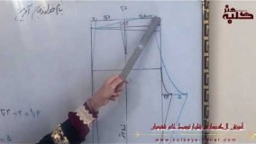 آموزش خیاطی-آموزش الگوسازى شلوار توسط خانم شفیعیان