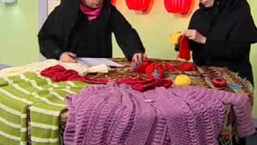 آموزش بافتنی-پاپوش بافتنی