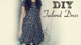 ✄ DIY: How to sew a dress without a pattern ✄