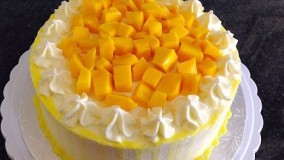 شیرینی پزی-تهیه کیک انبه