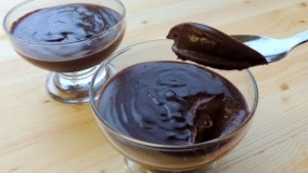 تهیه دسر-دسر شکلاتی-پودیگ خانگی