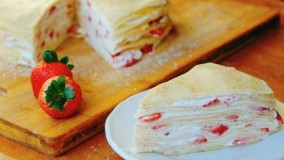 دسر خوشمزه-تهیه دسر توت فرنگی - کیک لذیذ