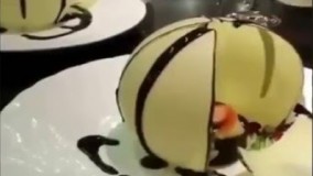 تهیه دسر-دسر شکلاتی-توپ شکلاتی