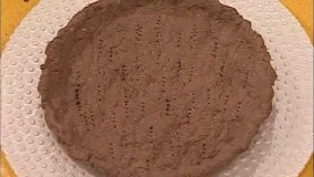 دسر خوشمزه -تارت شکلات کارامل