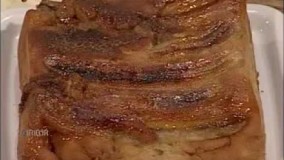 دسر خوشمزه-کیک موز کاراملی