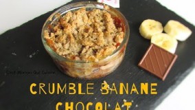 تهیه دسر-دسر شکلات و موز1