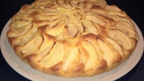 شیرینی پزی-تهیه پای سیب بدون کره