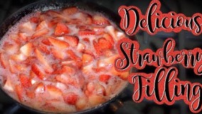 دسر خوشمزه-تهیه دسر توت فرنگی و کاپ کیک