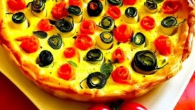 تهیه تارت گوجه