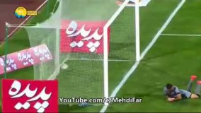 گل اول پرسپولیس به فولاد با شوت دیدنی سیامک نعمتی