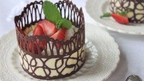 تهیه دسر-دسر شکلاتی-دسر تکی