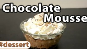 تهیه دسر-دسر شکلاتی- موس فوق خوشمزه