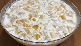 تهیه دسر-دسر آناناس-سالاد خامه ای