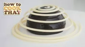 تهیه دسر-دسر شکلاتی-زیبا و شیک