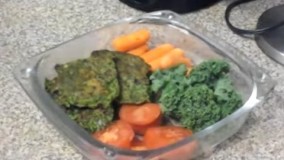 آشپزی ساده-کوکو سبزی kale