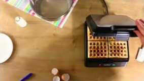 آشپزی مدرن-تهیه وافل لذیذ