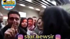 نچسب به من عصبانیت شدید طناز طباطبایی ... !