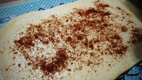 شیرینی پزی-آموزش رول دارچین- خانگی و سالم