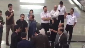 استقبال از شهاب حسینی ، ترانه علیدوستی و فرهادی- اصغر آقا بف