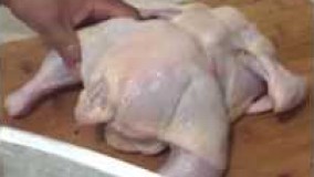 طرز خرد کردن مرغ به طور حرفه‌ای