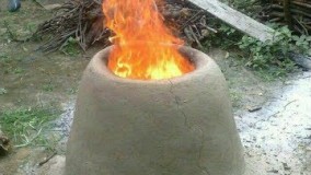 تهیه نان -  طرز تهیه نان محلی قسمت دوم -  مازندرانی - تبرستان