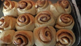 شیرینی پزی-آموزش رول دارچین- آسان و خانگی