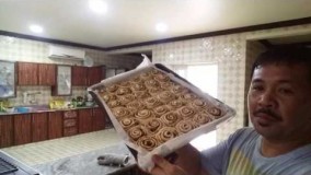 شیرینی پزی-آموزش رول دارچین-قسمت سوم