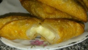 آشپزی مدرن-تهیه سمبوسه پنیری