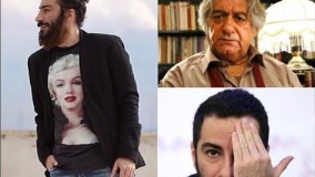 عصبانیت نوید محمدزاده از توهین به استاد انتظامی - آقای بازیگر