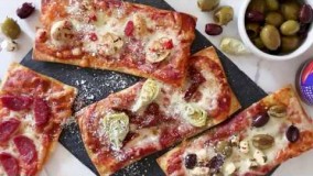 آشپزی مدرن-تهیه پیتزای لازانیا