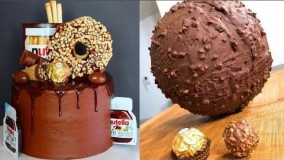 پخت کیک-تهیه کیک شکلاتی- تهیه در خانه