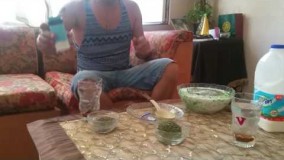 آشپزی ساده-طرز تهیه آب دوغ خیار بختیاری