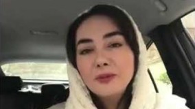 هانيه توسلى با انتشار اين ويدئو به چالش مهناز افشار و نويد محمدزاده پاسخ داد