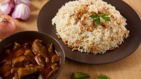 آشپزی ساده-خورشت بامیه و برنج