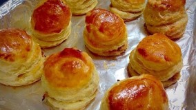 آشپزی مدرن-تهیه پای مرغ و پنیر