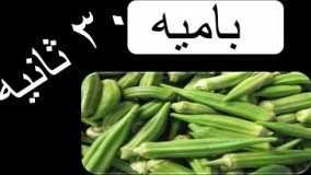 خواص و فواید باميه  در ۳۰ ثانیه || بخش دوم