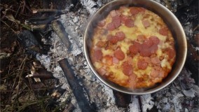 ترفند های آشپزی-پیتزا ذغالی
