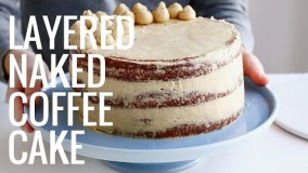 دسر-تهیه کیک قهوه لذیذ و خوش عطر