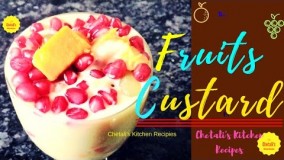 پخت کیک-تهیه میکس میوه